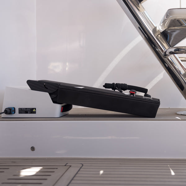 Awake Flex battery charging on a yacht.