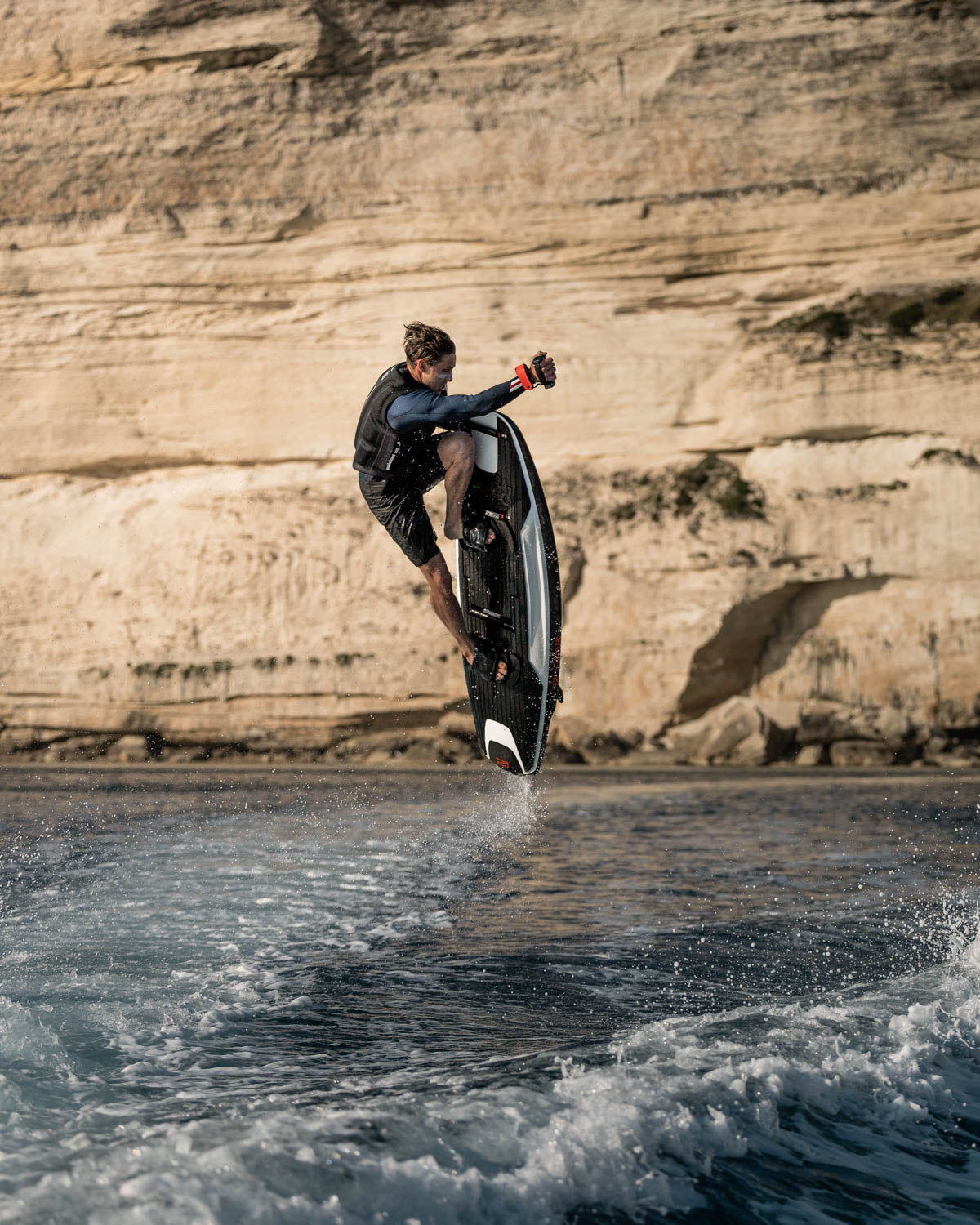 Awake Rider Jumping on a RAVIK S